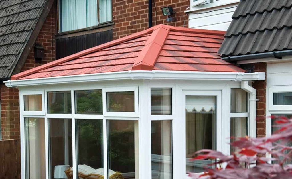 Red tile conservatory roof